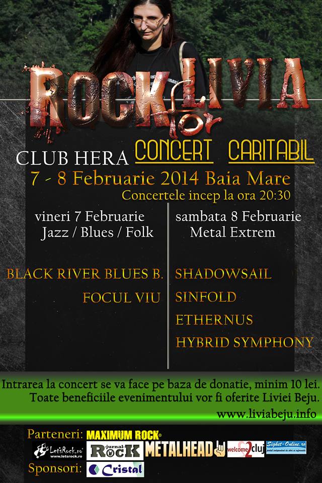 Rock for Livia la Baia Mare in Hera Club